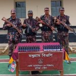 ফেনী সীমান্তে বিজিবির সাঁড়াশি অভিযান, বিপুল পরিমাণ মাদকসহ একজন গ্রেফতার।